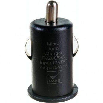 Автозарядка REXANT в прикуриватель USB (АЗУ) (5 V, 1000 mA) черная Автозарядка REXANT в прикуриватель USB (АЗУ) (5 V, 1000 mA) черная
