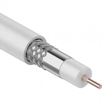 Кабель коаксиальный REXANT RG-6U 305 м белый Кабель коаксиальный REXANT RG-6U 305 м белый