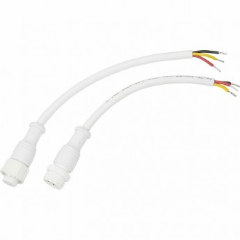 Кабель REXANT 3pin соединительный герметичный 3х0.5мм² белый Кабель REXANT 3pin соединительный герметичный 3х0.5мм² белый