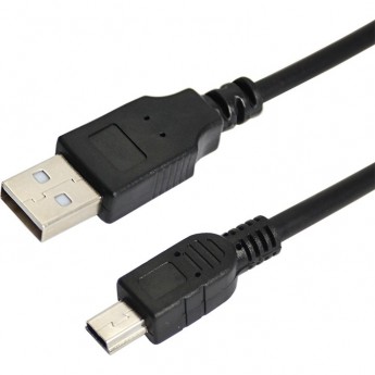 Кабель REXANT mini USB - USB A 1.8 м черный Кабель REXANT mini USB - USB A 1.8 м черный