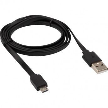 Кабель REXANT USB-micro USB 2.4A черный 1 м Кабель REXANT USB-micro USB 2.4A черный 1 м