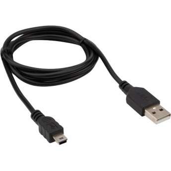 Кабель REXANT USB-mini USB/PVC 1 метр, черный Кабель REXANT USB-mini USB/PVC 1 метр, черный