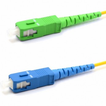 Патч-корд REXANT 9/125 (OS2) SC/APC-SC/UPC PVC оптический переходной 5м Патч-корд REXANT 9/125 (OS2) SC/APC-SC/UPC PVC оптический переходной 5м