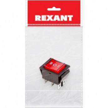 Выключатель клавишный REXANT RWB-509 индивидуальная упаковка Выключатель клавишный REXANT RWB-509 индивидуальная упаковка